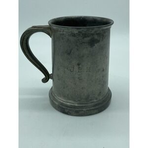 International Pewter Cup/Stein J.B.M.‎ Initials EUC